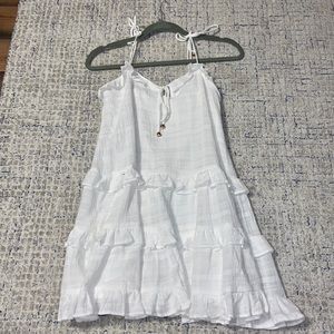 Indikah White Summer Dress